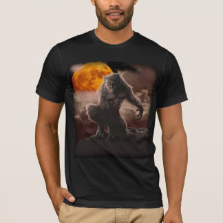 Camiseta Lua do sangue do homem-lobo