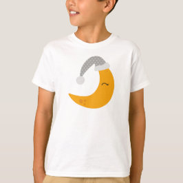 Camiseta Lua Dormindo, Chapéu Noturno, Lua Fresca, Lua Amar