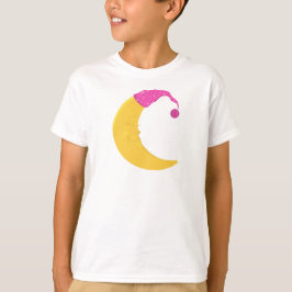 Camiseta Lua Dormindo, Lua Fresca, Lua Amarela, Chapéu Notu