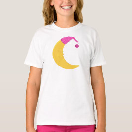Camiseta Lua Dormindo, Lua Fresca, Lua Amarela, Chapéu Notu