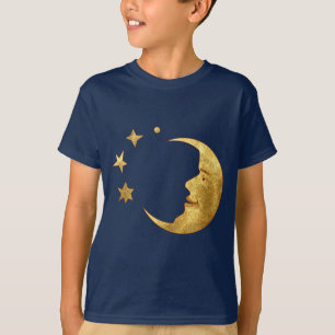 Camiseta Lua e estrelas