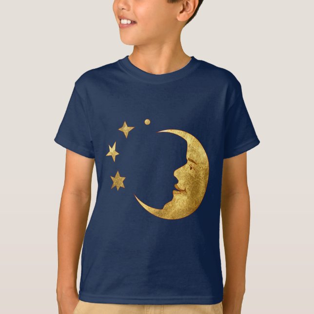 Camiseta Lua e estrelas (Frente)