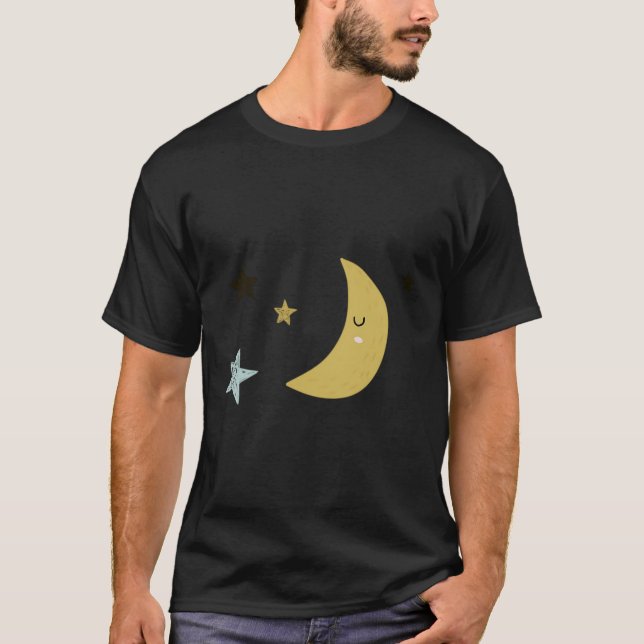 Camiseta Lua E Estrelas (Frente)