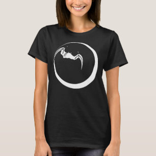 Camiseta Lua e morcego