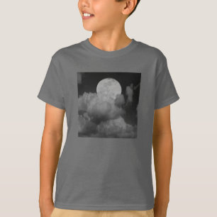 Camiseta Lua e Nuvens Sobre Kansas
