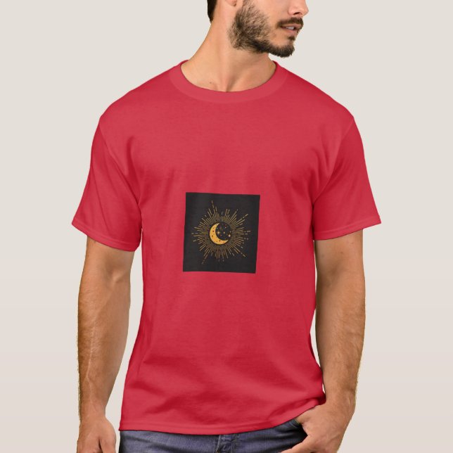 Camiseta Lua e sol Presente celestial (Frente)