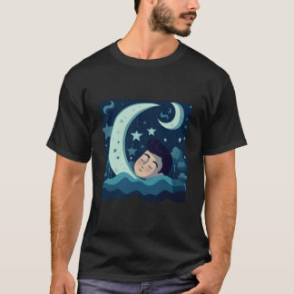 Camiseta Lua e Sono