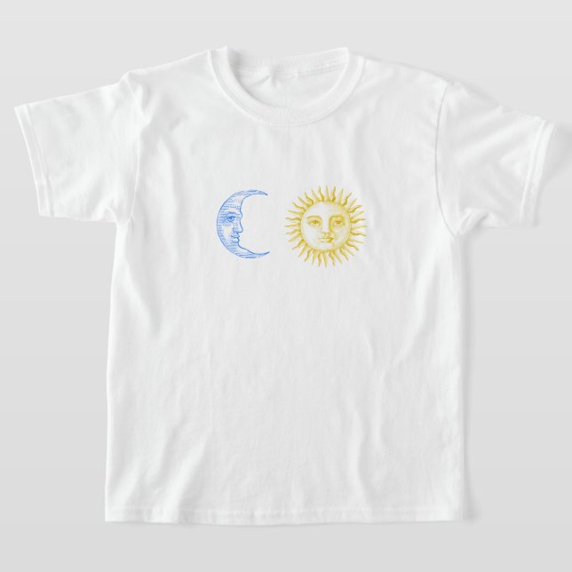 Camiseta Lua e T-Shirt Sun (Postura )