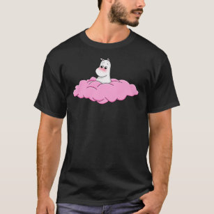 Camiseta Lua em uma nuvem ☁️ T-Shirt Clássica