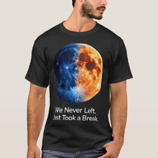 Camiseta Lua Espaço Astronomia Citação Cósmica Galáxia Luna