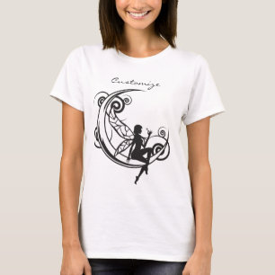 Camiseta Lua Fada Silhueta Thunder_Cove