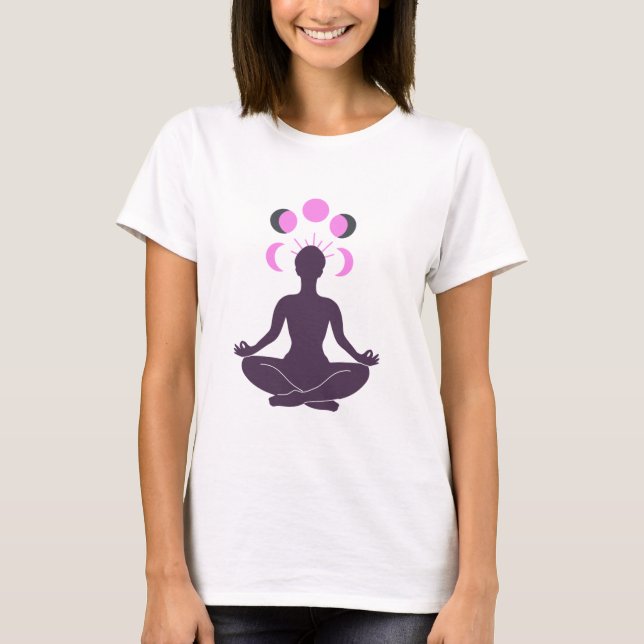 Camiseta Lua Fase Zen Tee (Frente)