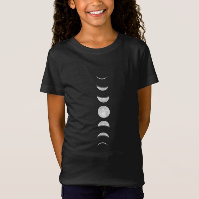 Camiseta Lua Fases Legal Astronomia (Frente)