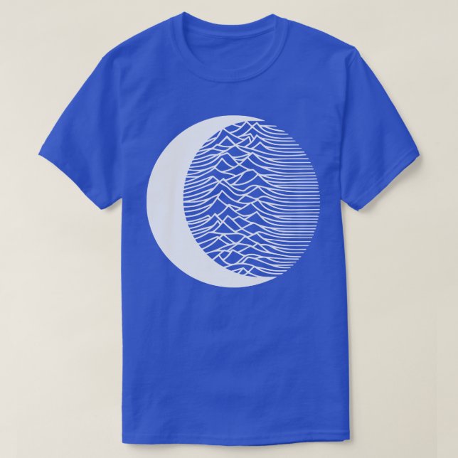 Camiseta lua gótica (Frente do Design)