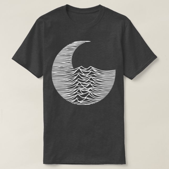 Camiseta lua gótica 1 (Frente do Design)