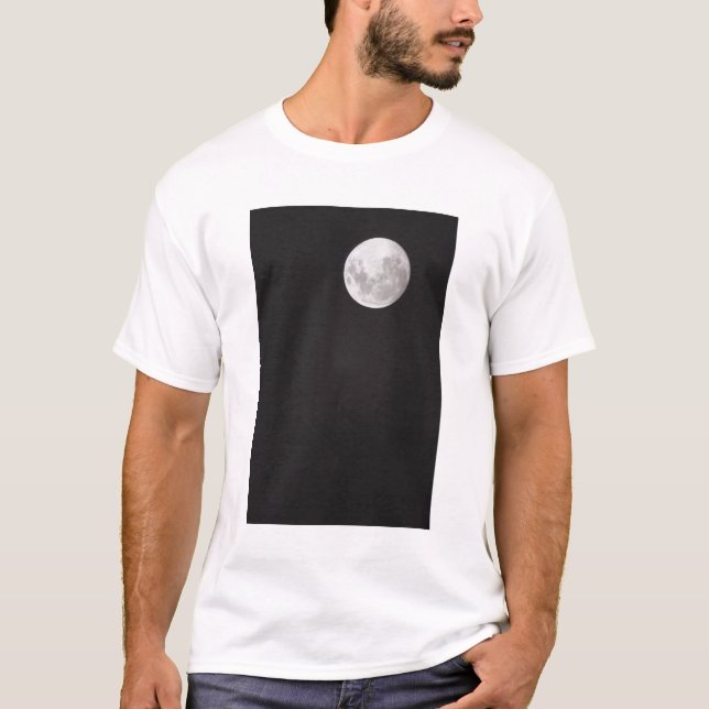 Camiseta Lua infravermelha. (Frente)