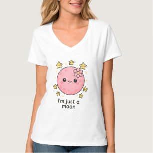 Camiseta Lua rosa com Arco