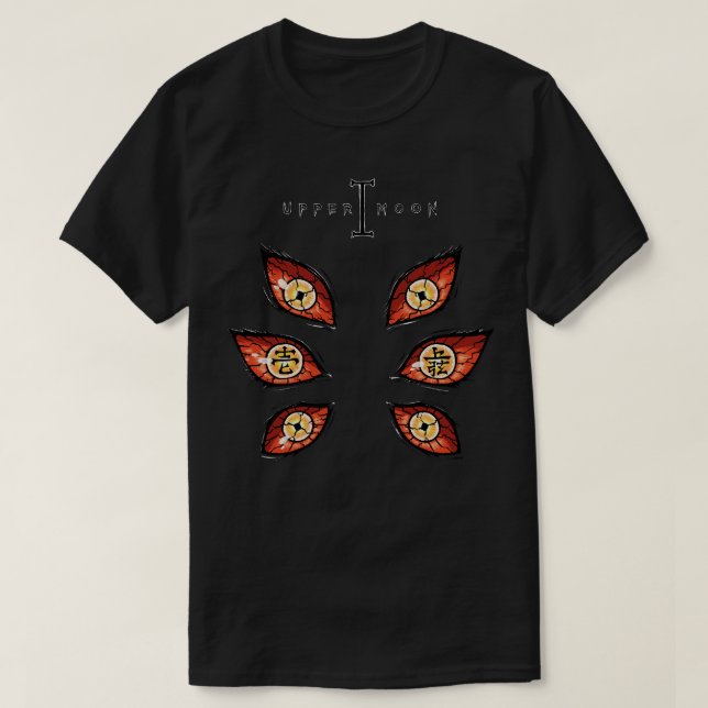 Camiseta Lua superior de Kokushibo (Frente do Design)