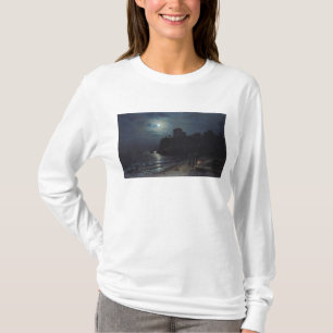 Camiseta Luar na borda de um lago, 1870