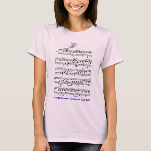 Camiseta Luar-Sonata-Ludwig-Beethoven (Frente)
