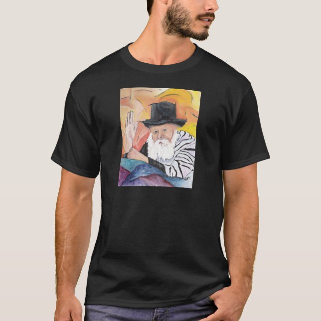 CAMISETA LUBAVITCHER REBBE (Frente)