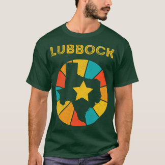 Camiseta Lubbock Texas Vintage angustiou Souvenir 1