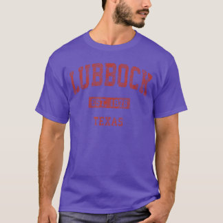 Camiseta LubbockeasX Design de Esportes Atléticos Vintage e