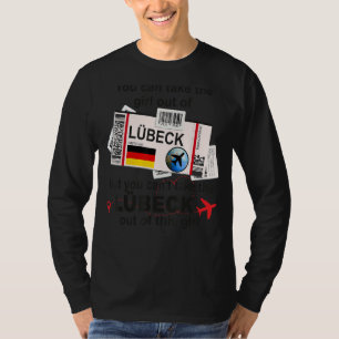 Camiseta Lübeck Girl Lübeck Embarque Pass Lübeck