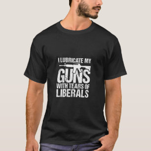 Camiseta Lubrifico Minhas Armas Com Lágrimas De Liberais