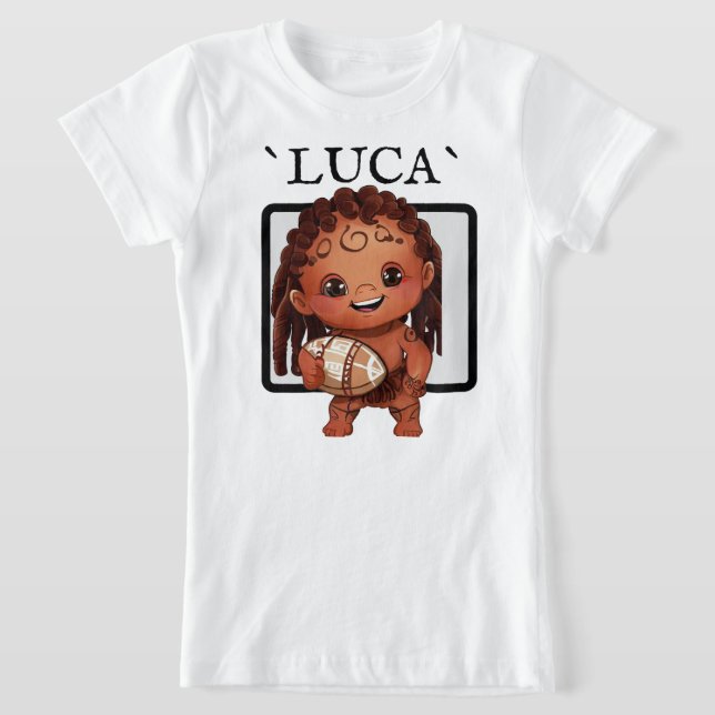 Camiseta LUCA E RUGBY BALL T (Postura )