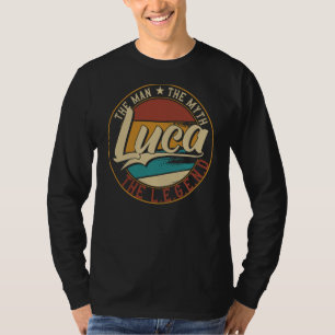 Camiseta Luca O homem o mito a lenda