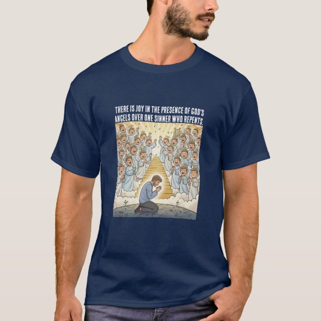 Camiseta Lucas 15:10  (Frente)
