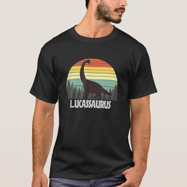 Camiseta Lucassaurus Lucas Saurus (Frente)