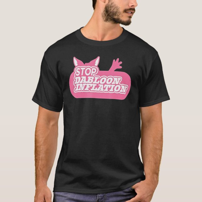 Camiseta Lucca International Stop Dabloon Inflação (Frente)