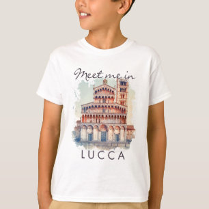Camiseta Lucca Itália Viajante Amante Viagem Aventura Encon