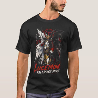 CAMISETA LUCEMON CHAD FALLDOWN MODE DIGIMON CHARACTER FINAL