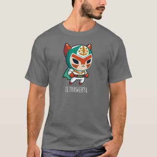 Camiseta Lucha Libre Cat Máscara Mexicana Luta, El Tormento