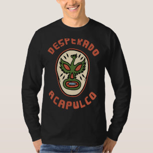 Camiseta Lucha Libre México Luta Luchador Mask Acapulc