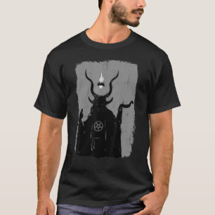 Camiseta Lucifer Light Bearer Satanás Occult Baphomet Goat