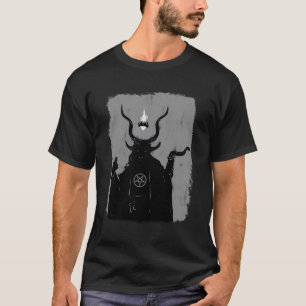Camiseta Lucifer Light Bearer Satanás Occult Baphomet Goat