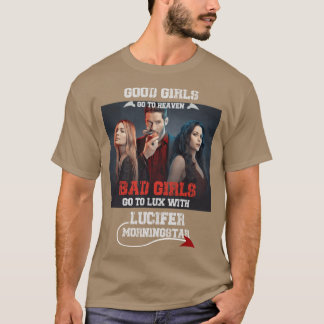 Camiseta Lucifer MorningstarV Show Netfli Fan Art friends