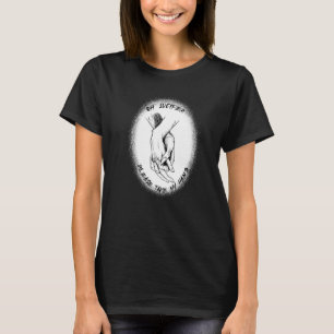 Camiseta Lucifer, por favor, leve minha mão 666 Occult Baph