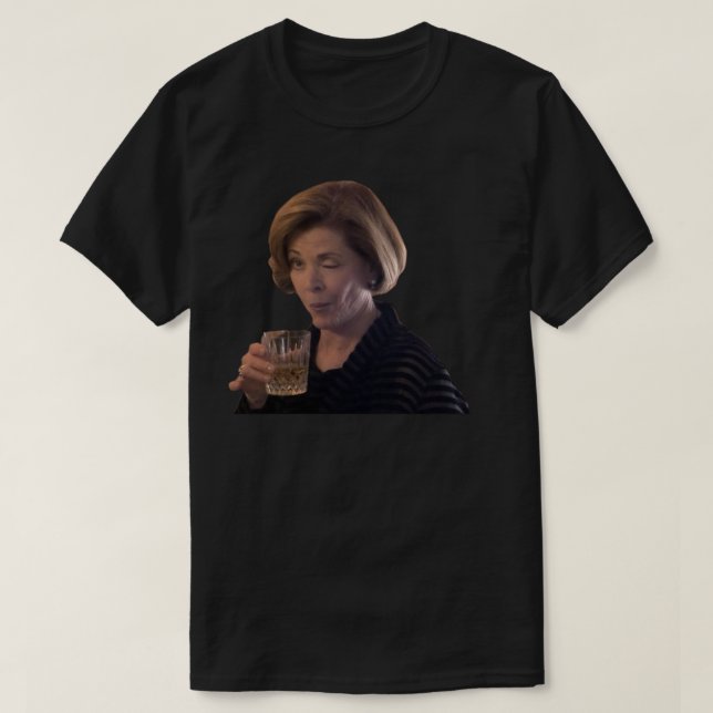 Camiseta Lucille Bluth Piscar os olhos Sticker (Frente do Design)