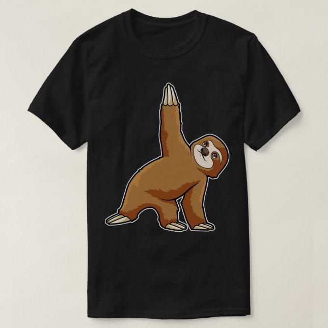 Camiseta Lúcio em Yoga Estreitando Pernas (Frente do Design)