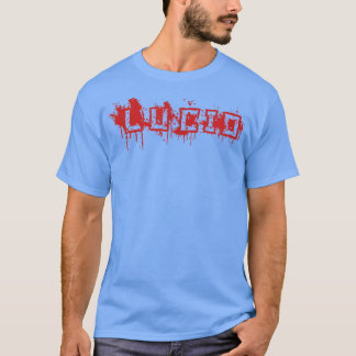 Camiseta Lucio Primeiro Nome Figurino Halloween Personaliza