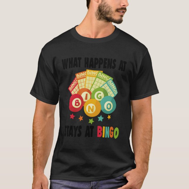 Camiseta Lucky Bingo Charms Lucky Bingo (Frente)