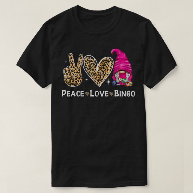 Camiseta Lucky Bingo Gnomo (Frente do Design)