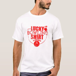 Camiseta Lucky Boliche Cita Engraçado Para Jogadores