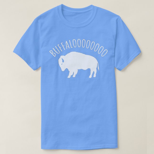 Camiseta Lucky Buffalo Buffalooo Bison Nature Wildlife Desi (Frente do Design)