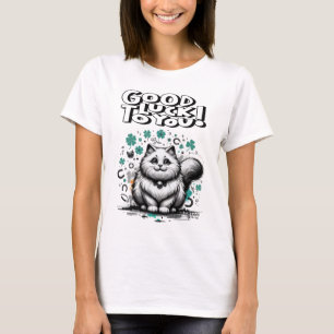 Camiseta Lucky Cat Women White